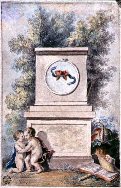 Putti no Monumento do Amor de French School
