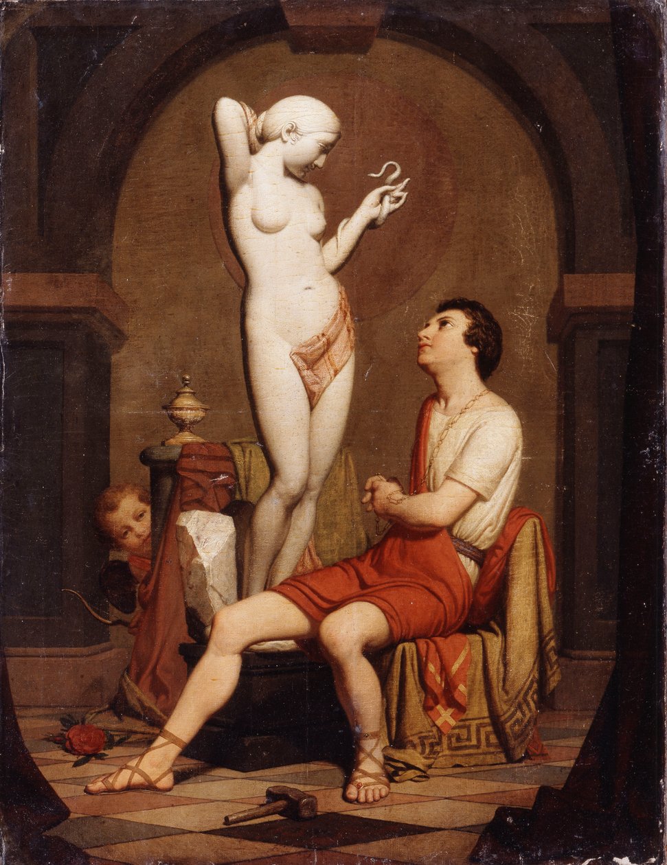 Pygmalion, 1851 de French School
