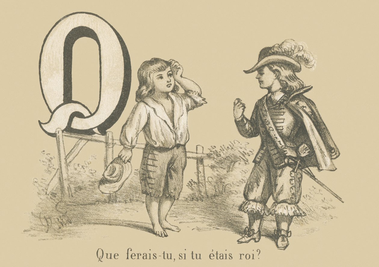 P: O que você faria se fosse rei de French School
