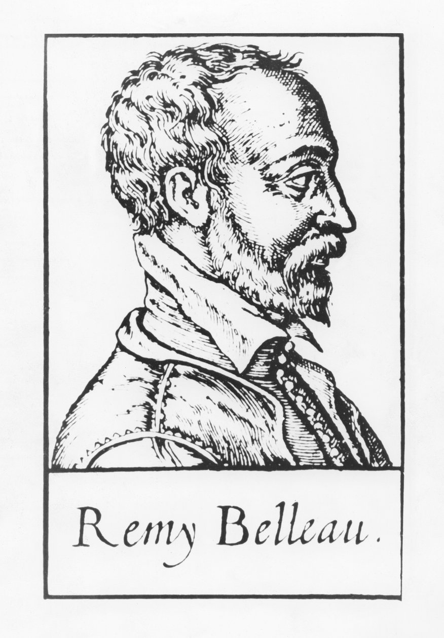 Remy Belleau (gravura) de French School