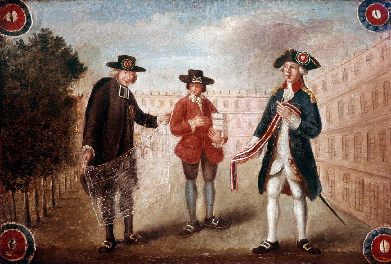 Representação das Três Ordens da Sociedade Francesa de French School