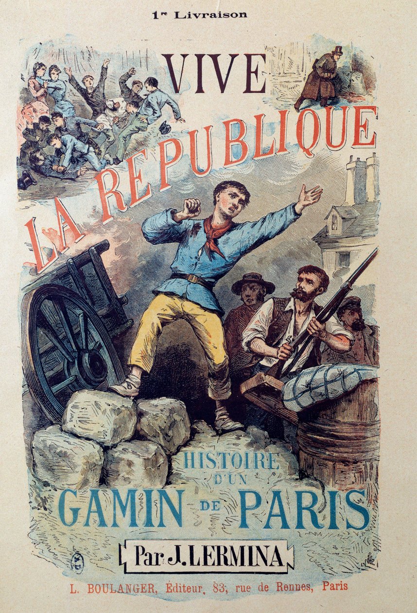 Revolução de 1848: capa do livro "Vive la republique, histoire d