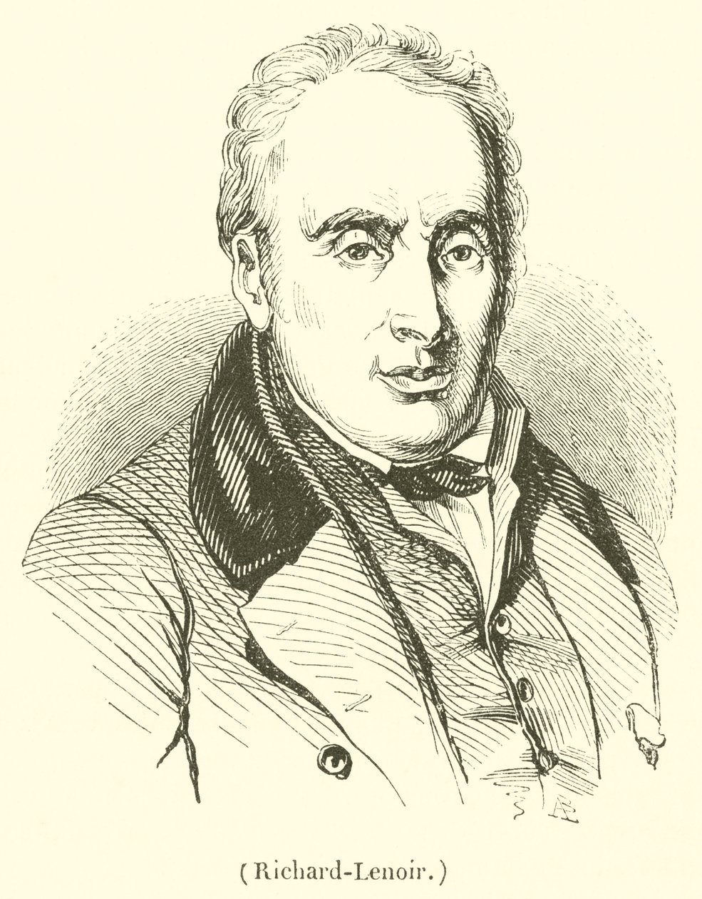 Richard-Lenoir (gravura) de French School