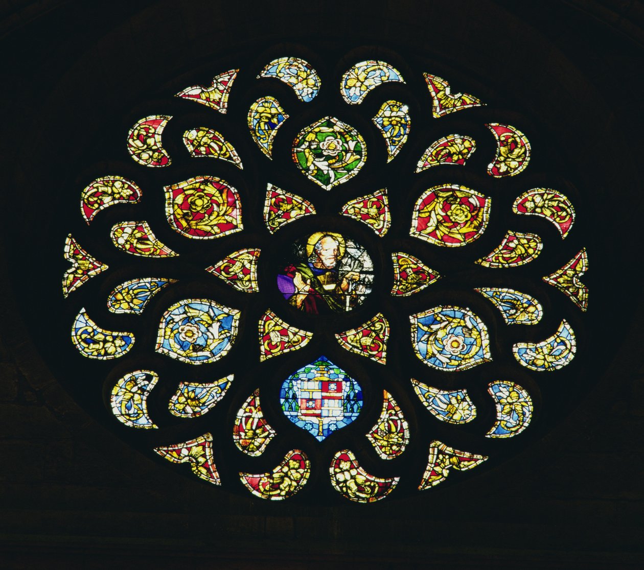 Rose window de French School