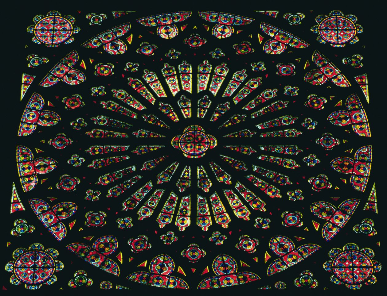 Rose window de French School