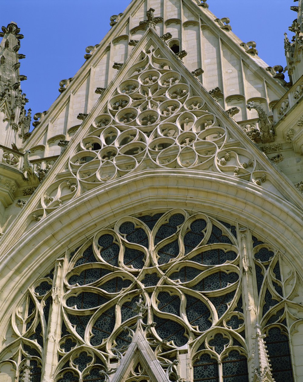 Rose window de French School
