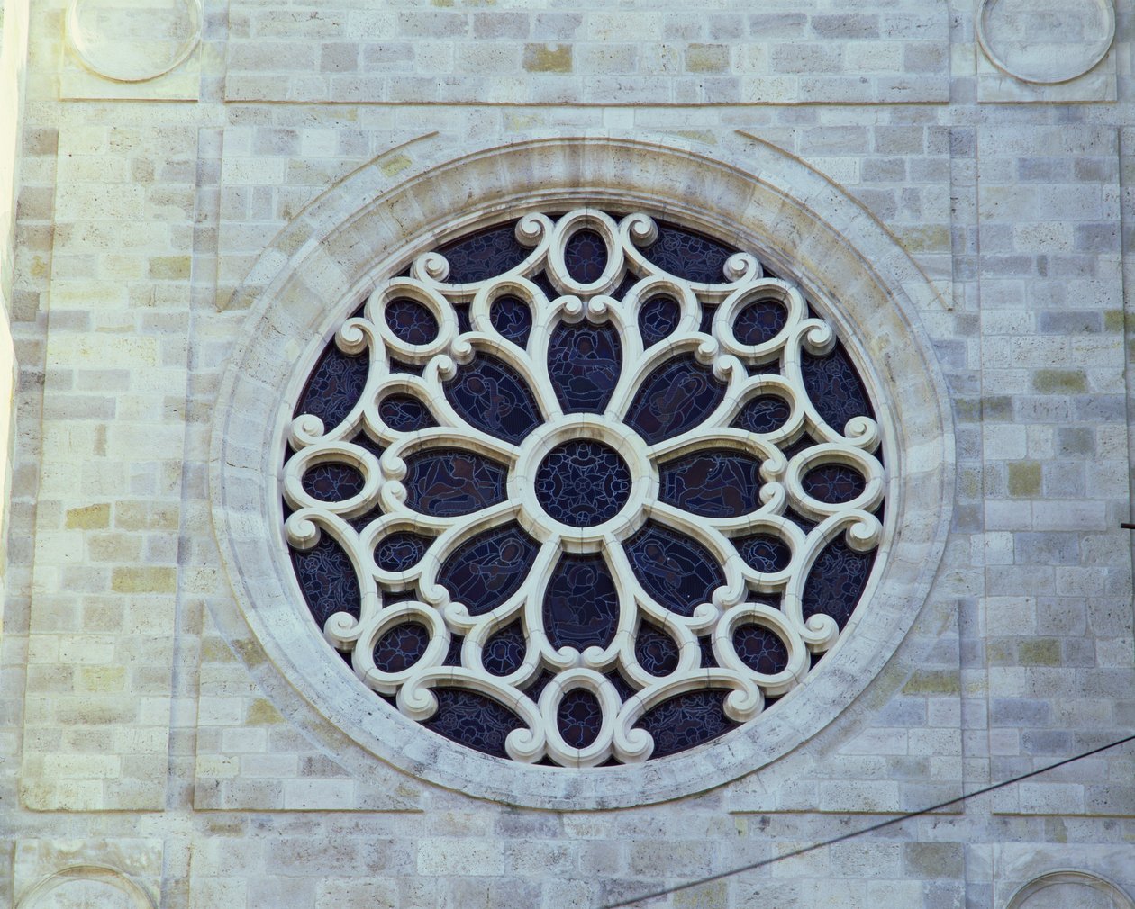 Rose window de French School