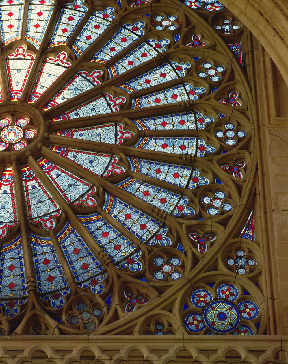 Rose window de French School