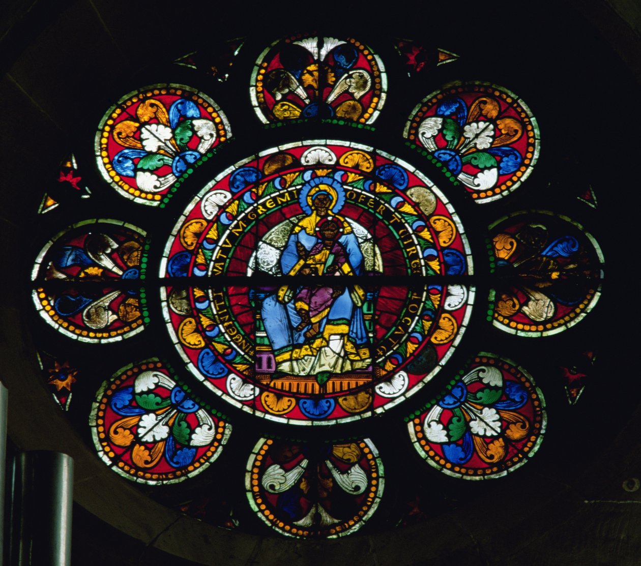 Rose window de French School
