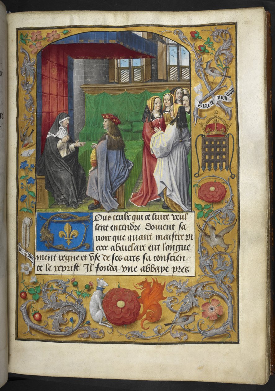 Royal MS 16 F II f.137r Ilustração de 