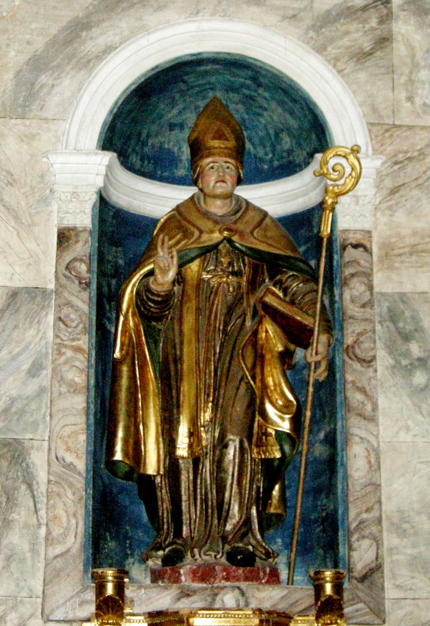 Saint Lizier (madeira) de French School