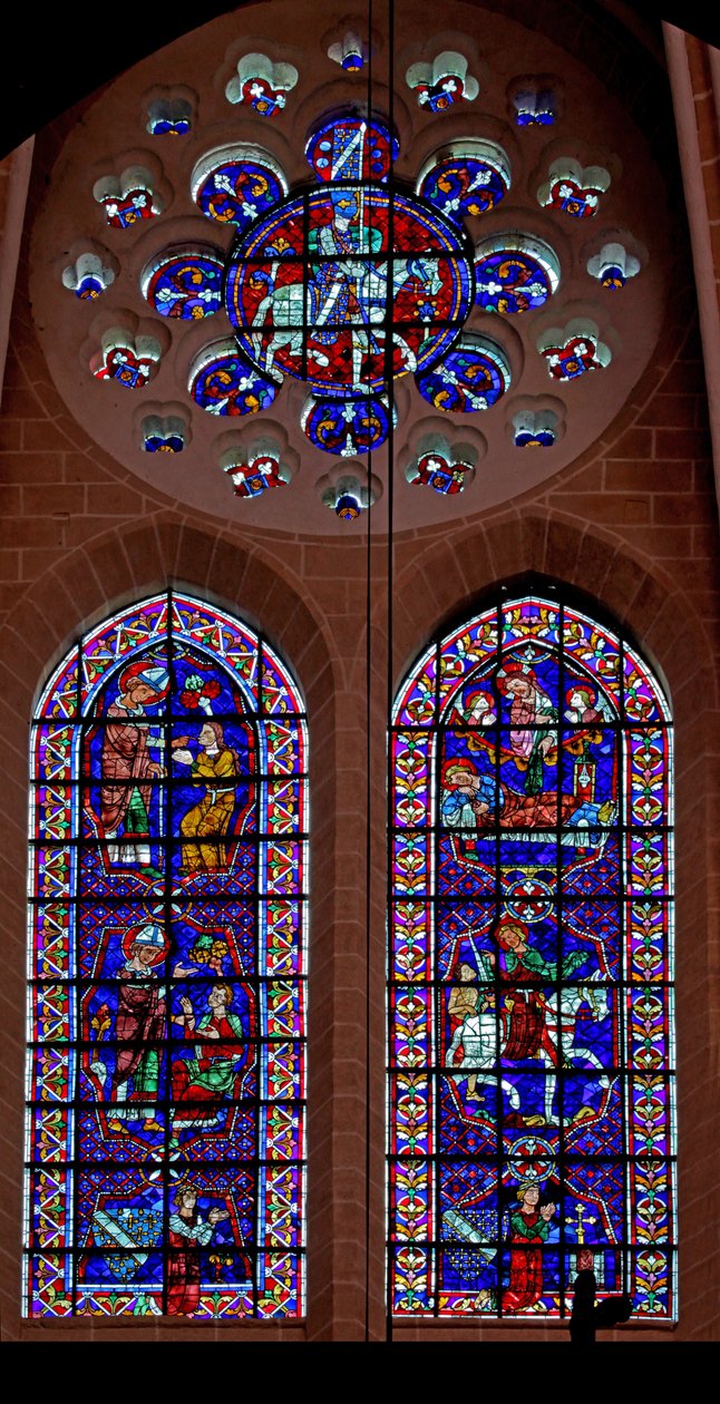 Cenas da vida de St Martin; doador - Thibault VI, Conde de Chartres (w109) de French School