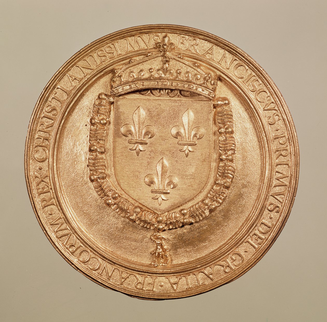 Selo de François I (1494-1547) (metal) de French School