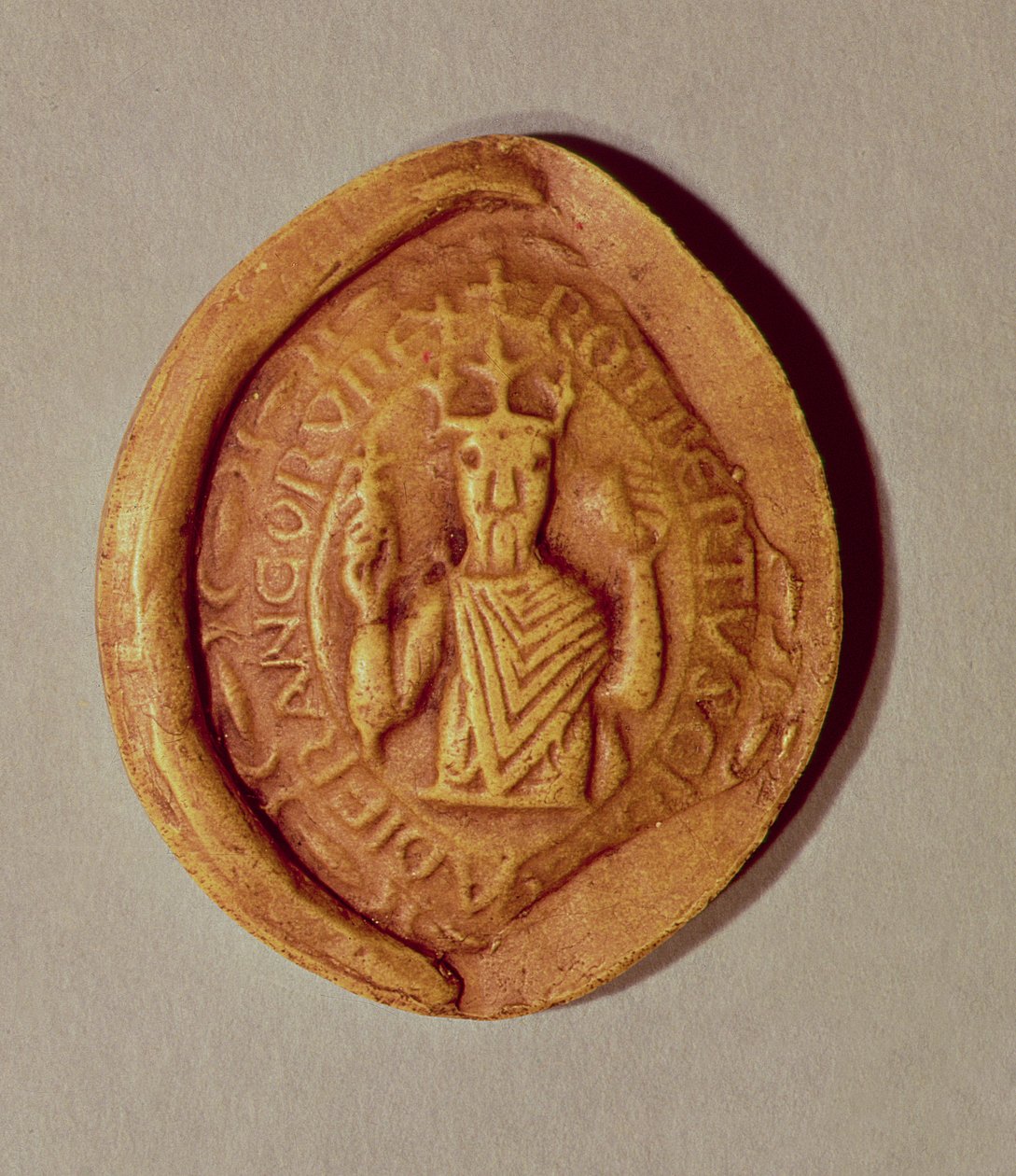 Selo de Robert II (c.970-1031) o Piedoso, 997 dC de French School