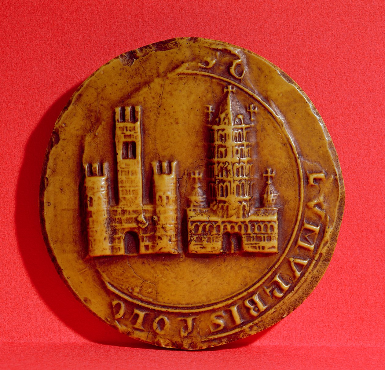 Selo da cidade de Toulouse, 1303 (cera) de French School