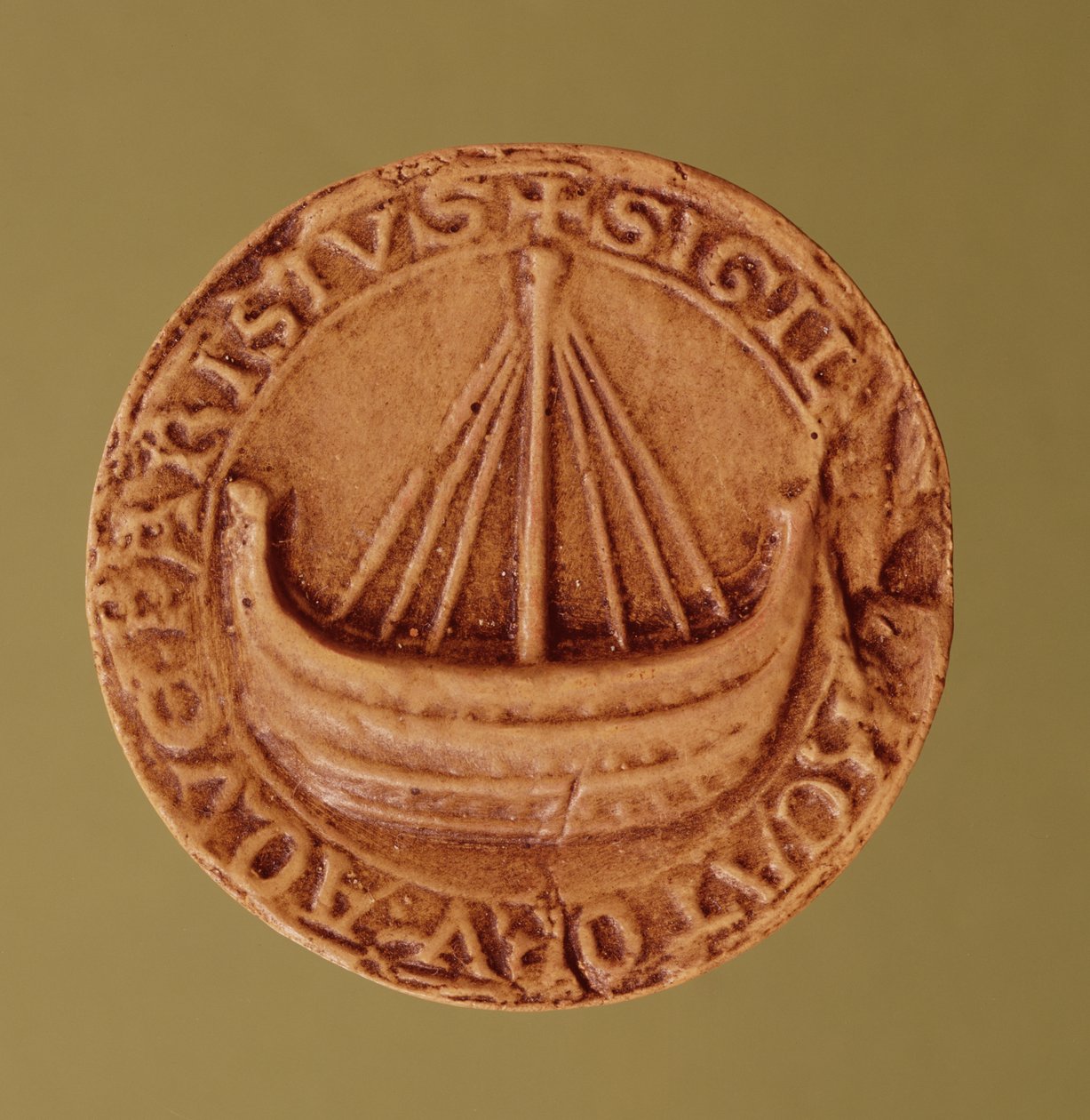 Selo da Hanse of Water Merchants, início do século XIII de French School