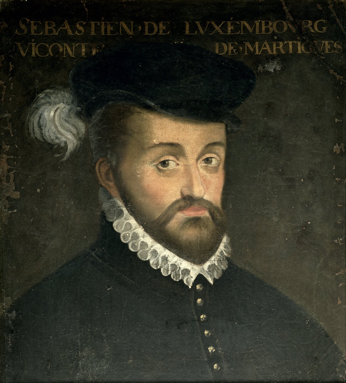 Sebastien de Luxemburgo, visconde de Martigues de French School