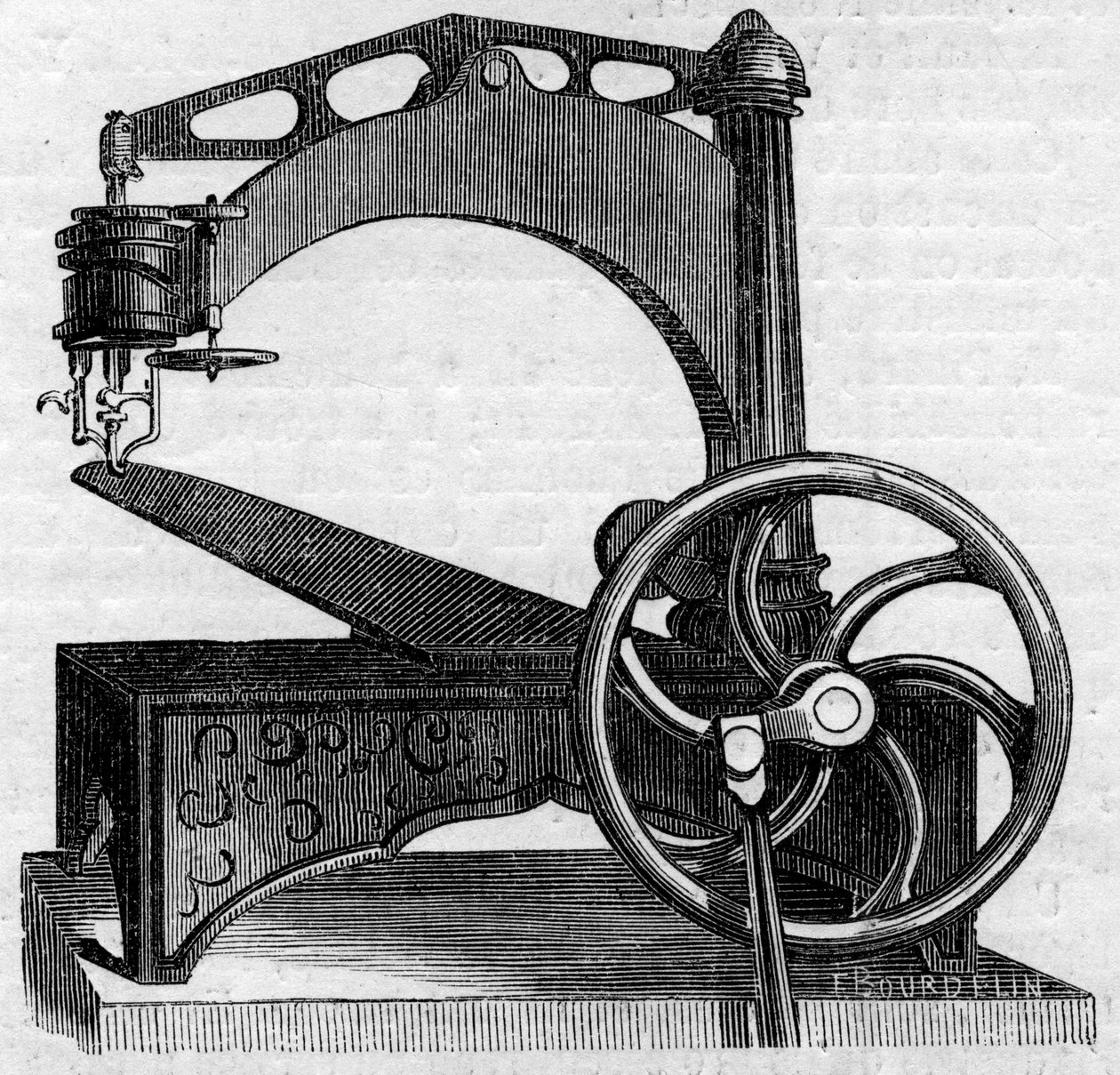 Máquina de costura de French School