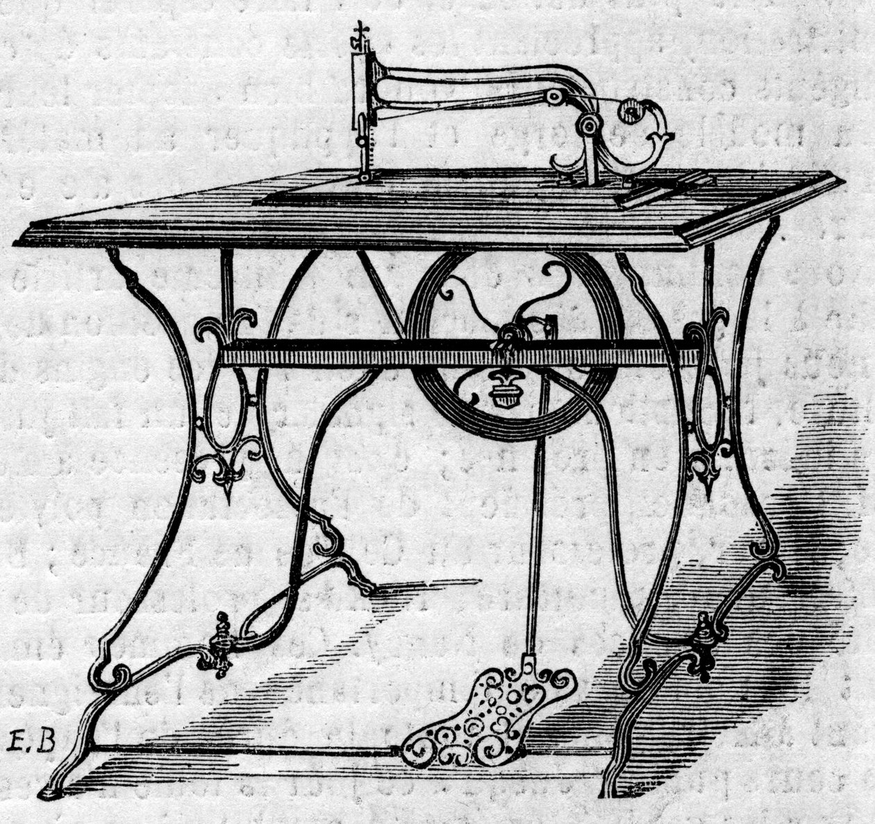 Máquina de costura de French School