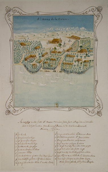 Cerco de São Tomás de la Goiane, nas Antilhas, 11 de dezembro de 1629 de French School