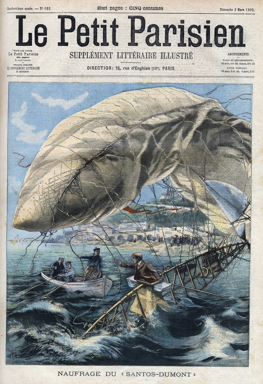 Sinking of Alberto Santos Dumont (Santos-Dumont de French School
