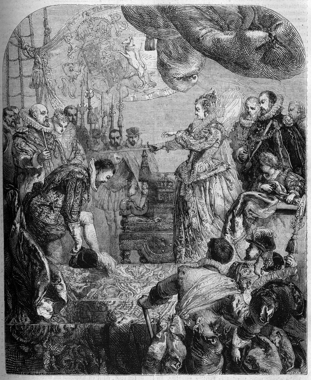 A suavidade de Francis Drake (1540-1596) de French School