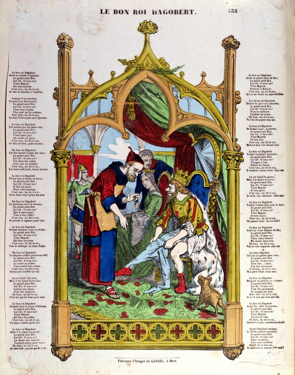 Letras de músicas de Le Bon Roi Dagobert de French School