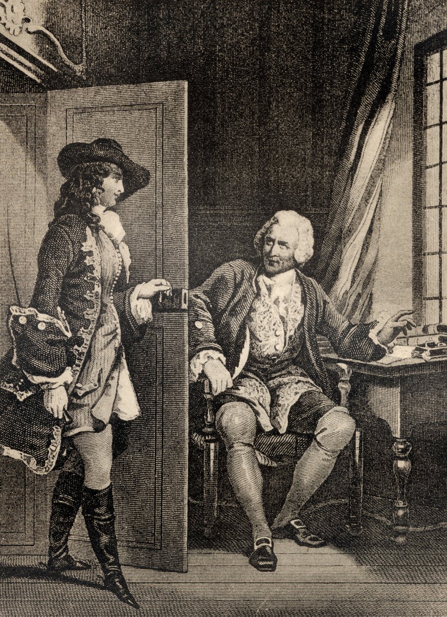 Sophie dHoudetot, dos mestres do século XVIII Sensibilidade francesa de Pierre Trahard de French School