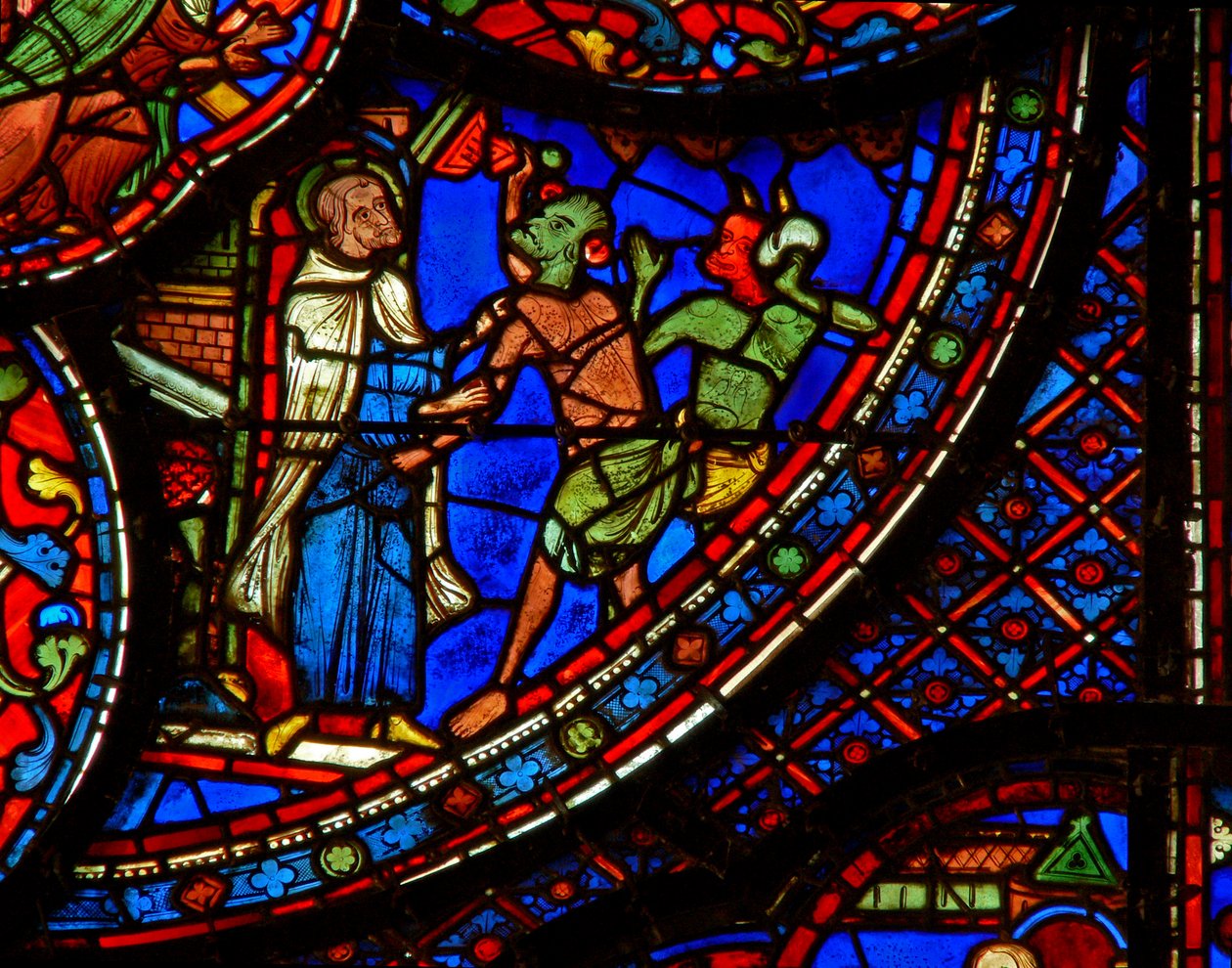 Santo Antônio: atacado por demônios (w30b) de French School