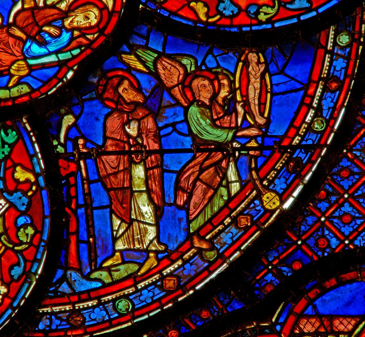 Santo Antônio: observa a ascensão da alma de S. Paulo (W30b) de French School