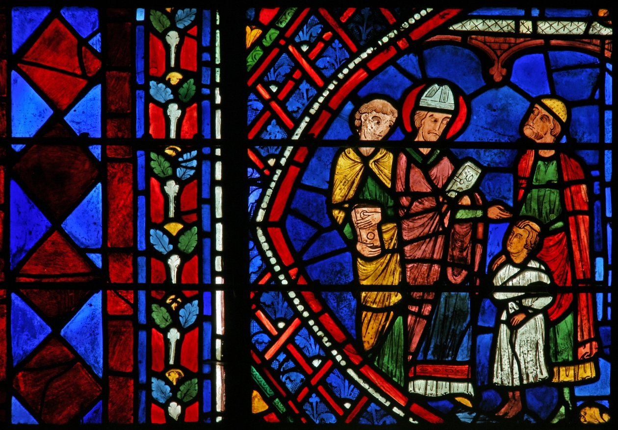 St. Apollinaire: cura uma criança (w36) de French School