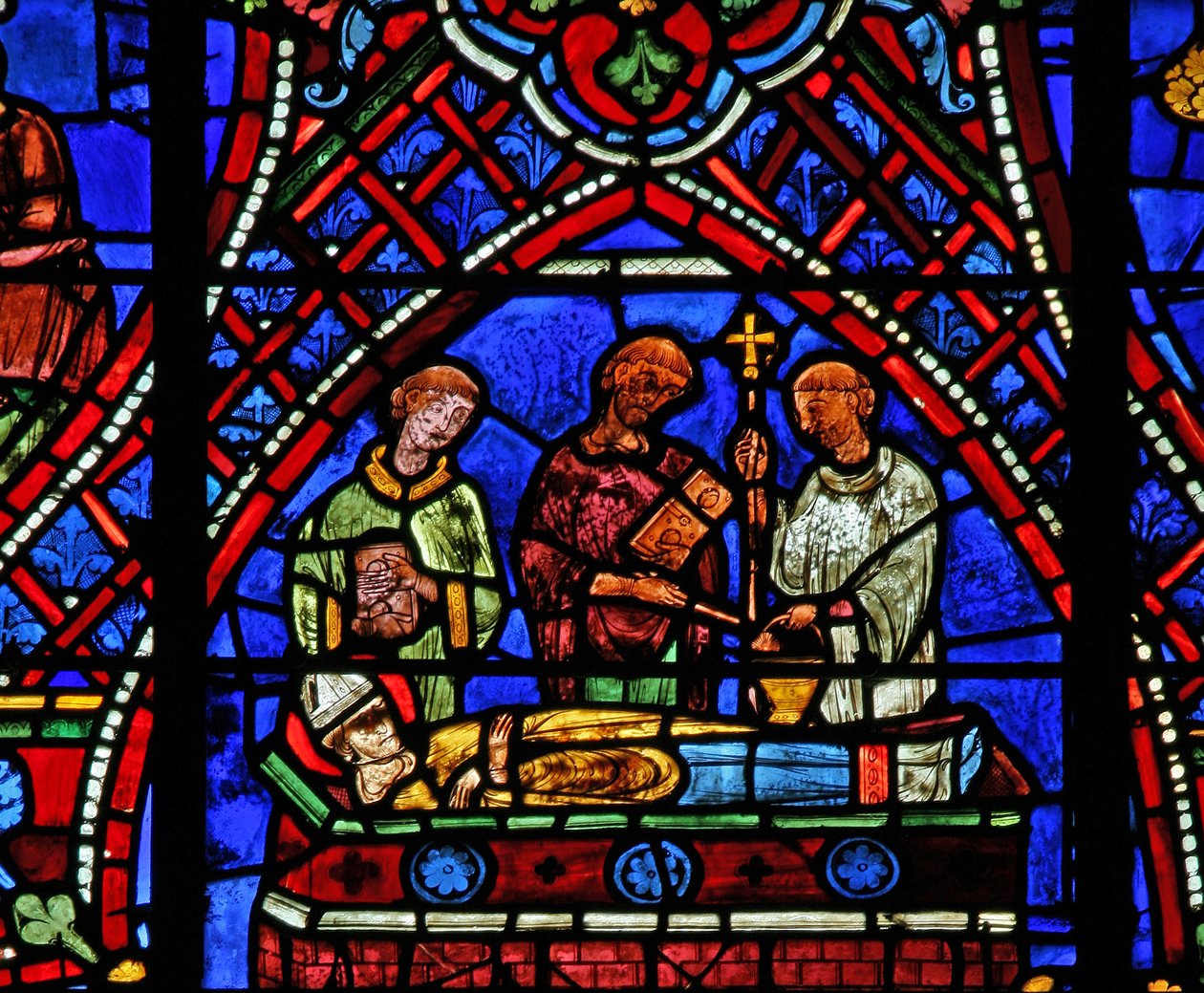 St. Apollinaire: seu funeral (w36) de French School