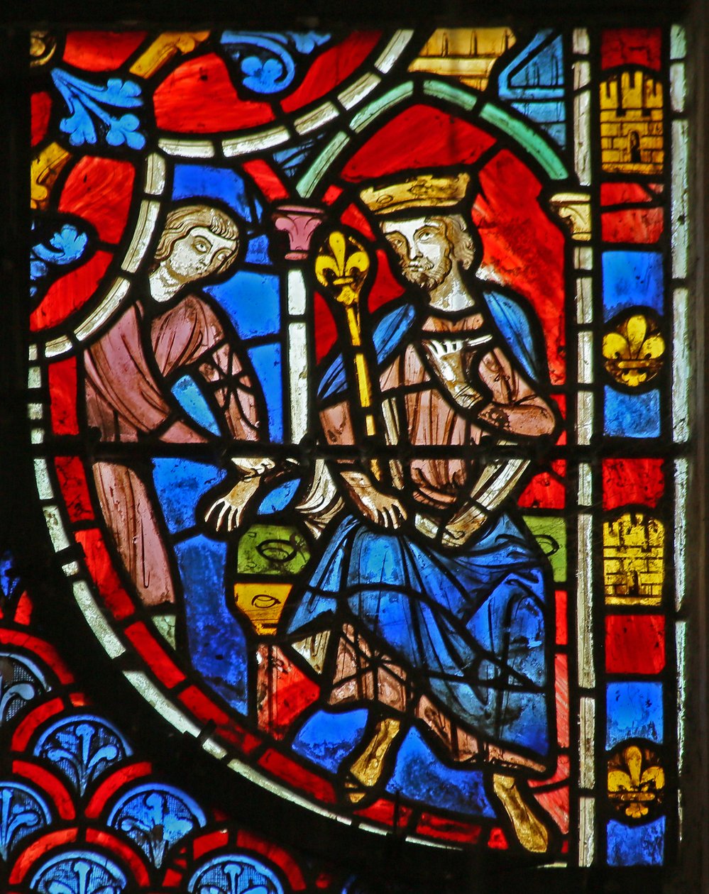 St Blaise executado antes de um rei de French School