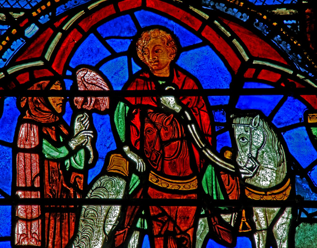 Janela de St Cheron: hawking (w15) de French School
