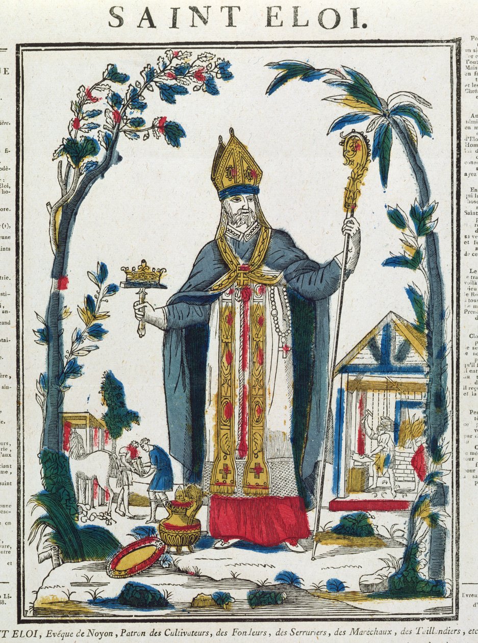 São Eloi (c. 588-660) de French School