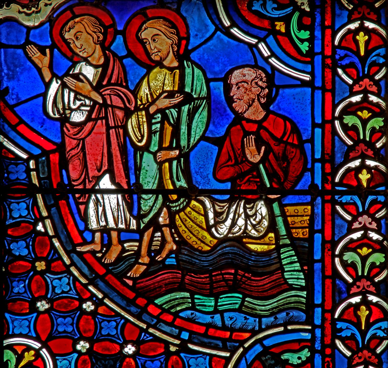 São Tiago e São João (w0) de French School