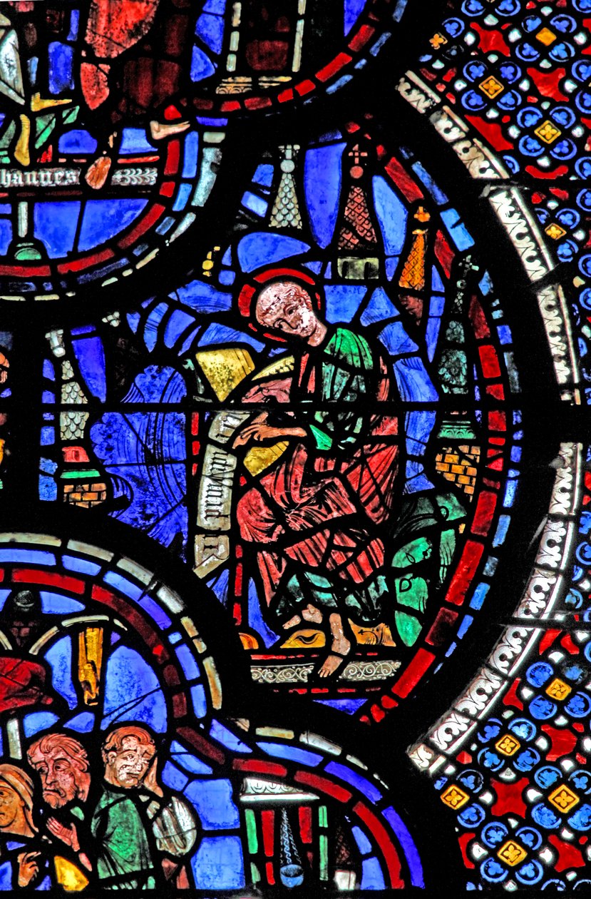 Janela de São João: em Patmos ele escreve o Apocalipse (w48) de French School