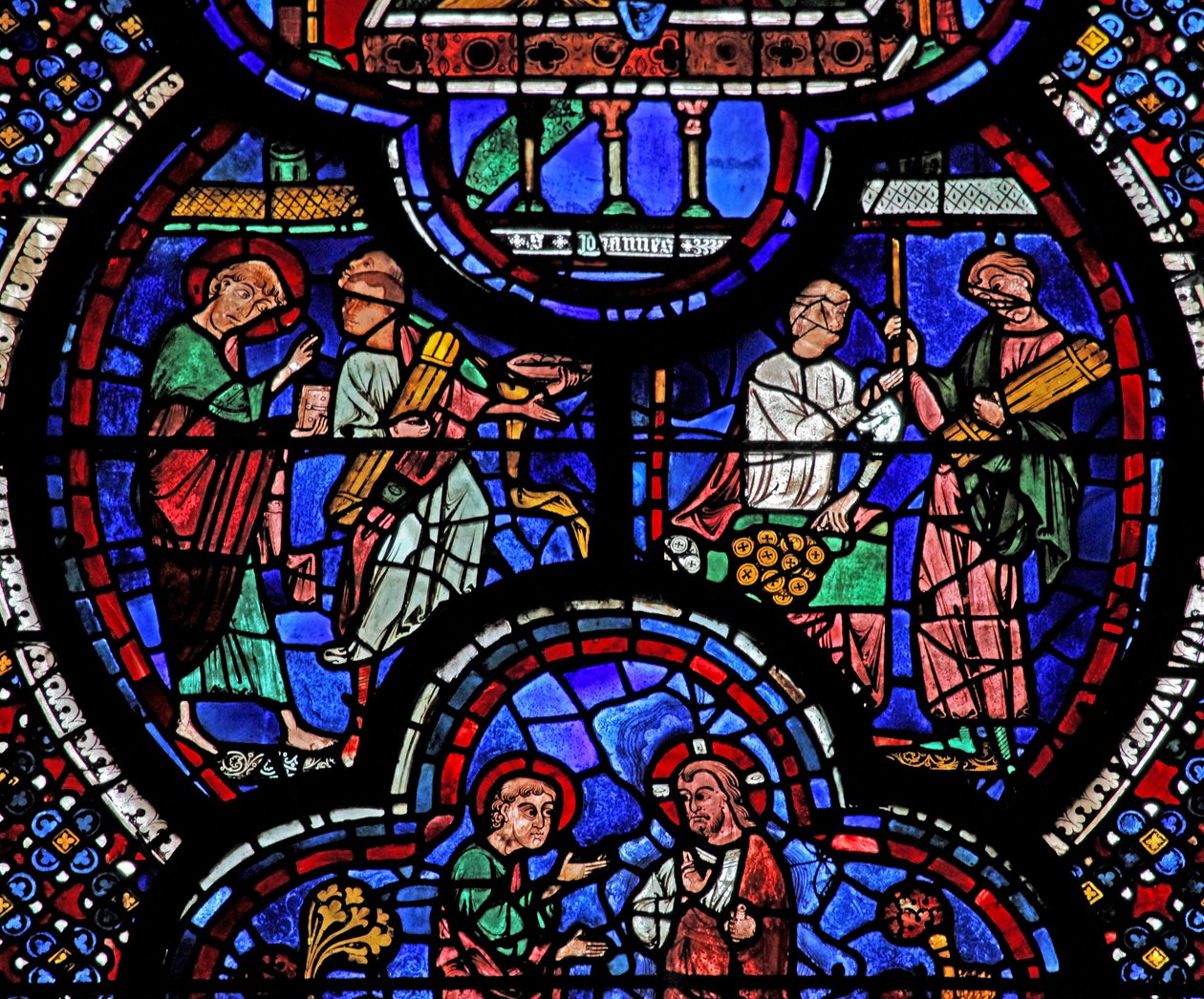 Janela de São João: o milagre de trocar palitos em ouro (w48) de French School