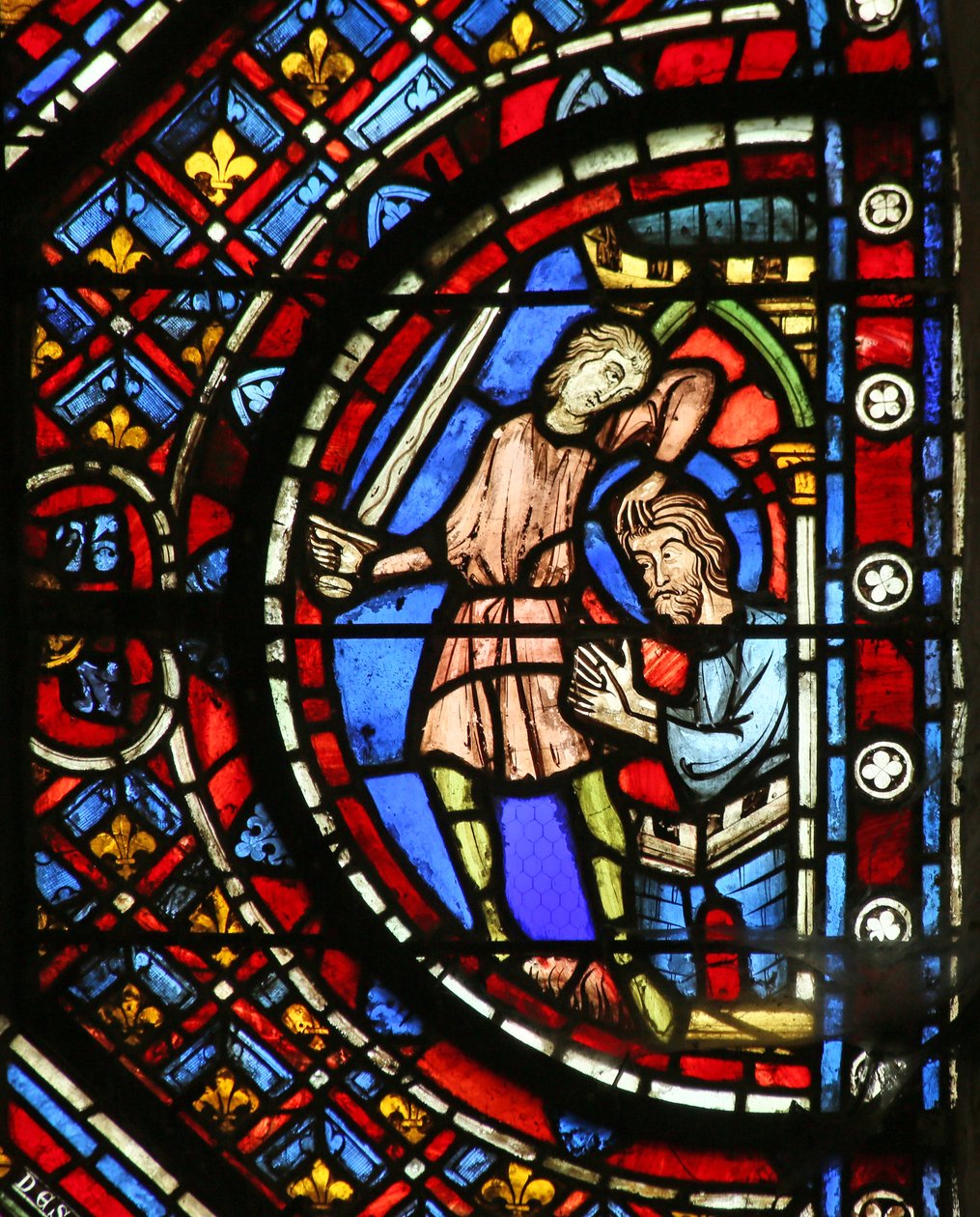 Execução de St Johns the Baptists de French School