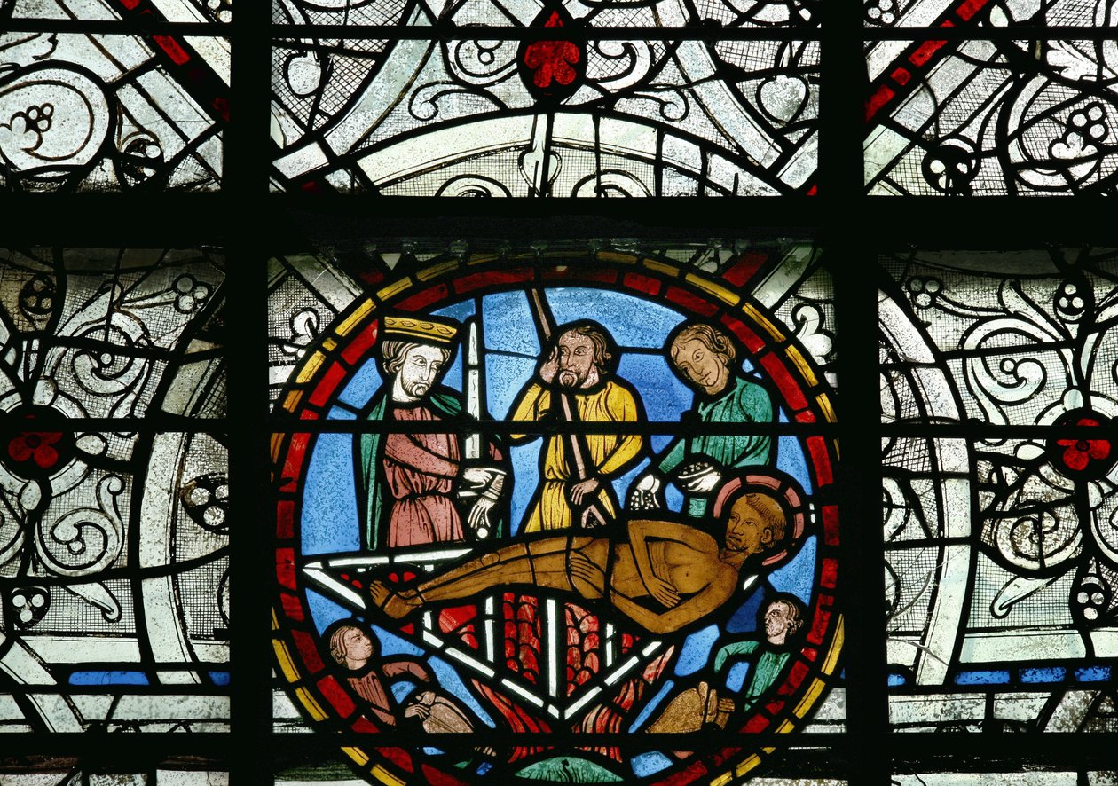 St. Laurence na grelha de French School