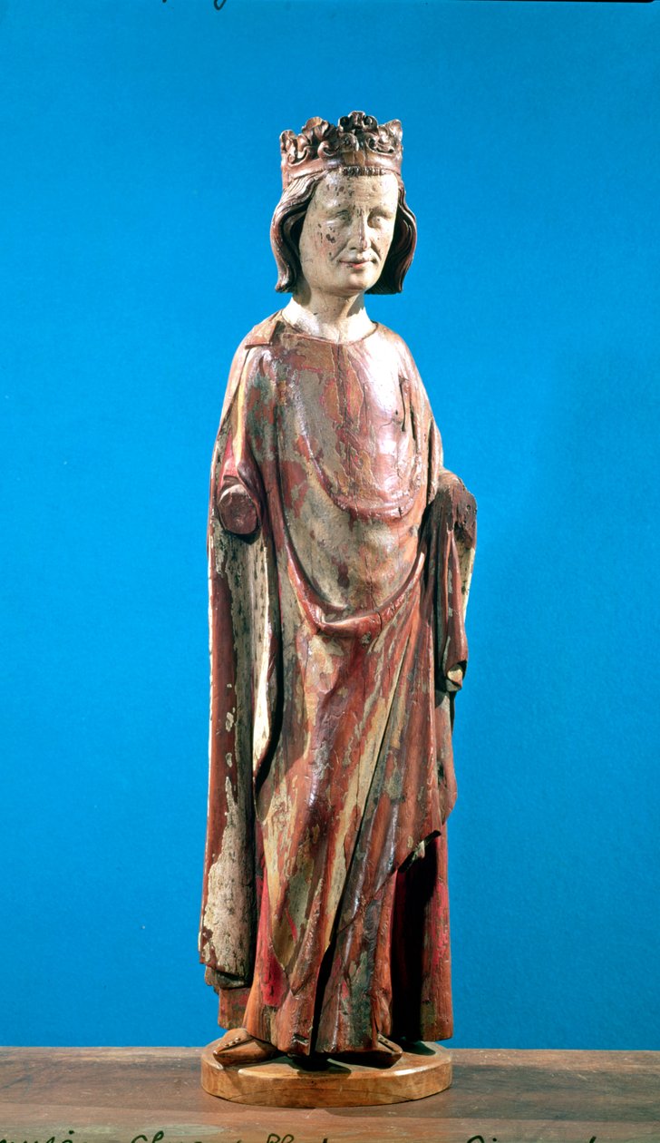 São Luís (1215-70) (madeira policromada) de French School