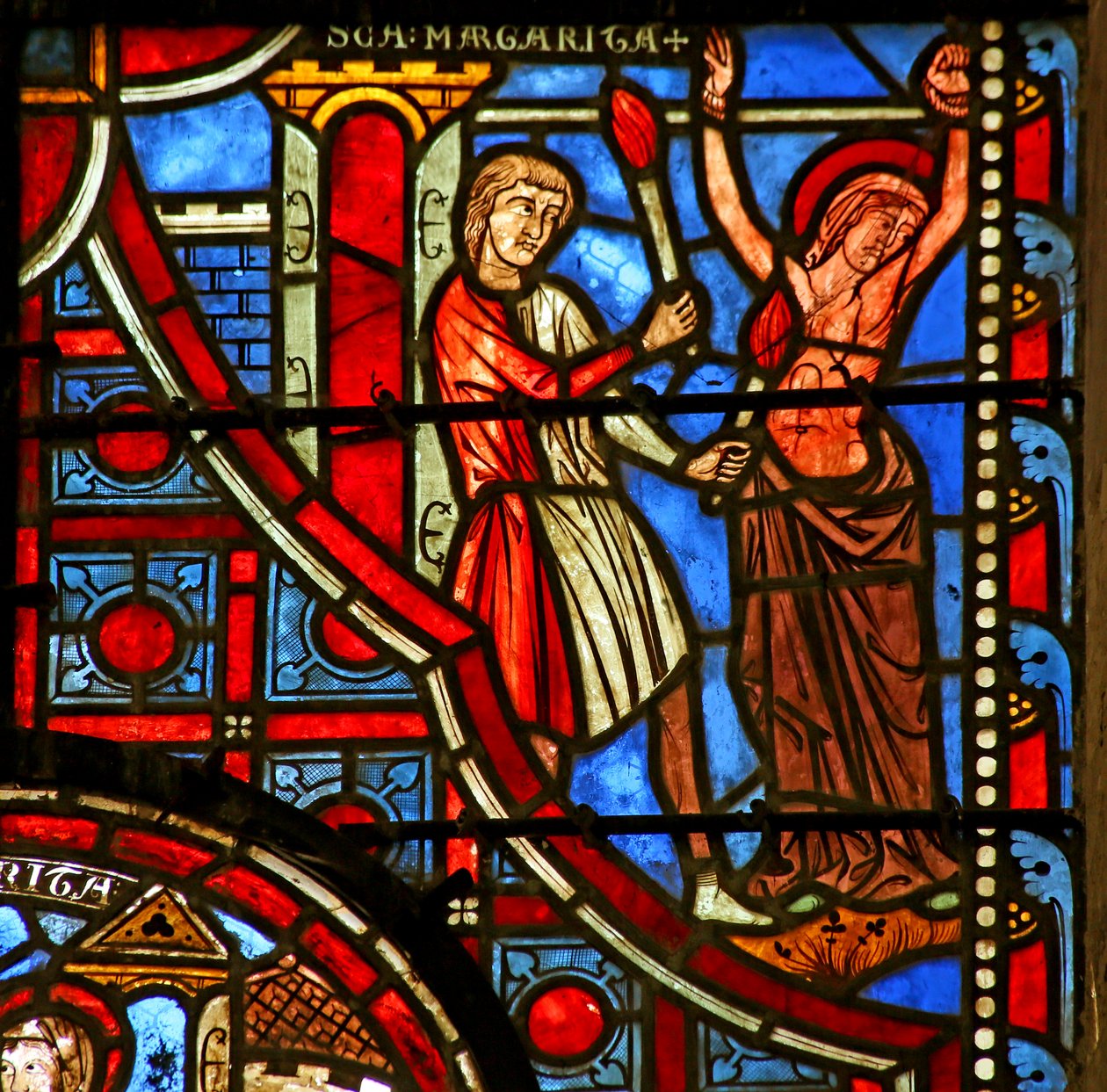 St Margaret story: ela é torturada novamente de French School