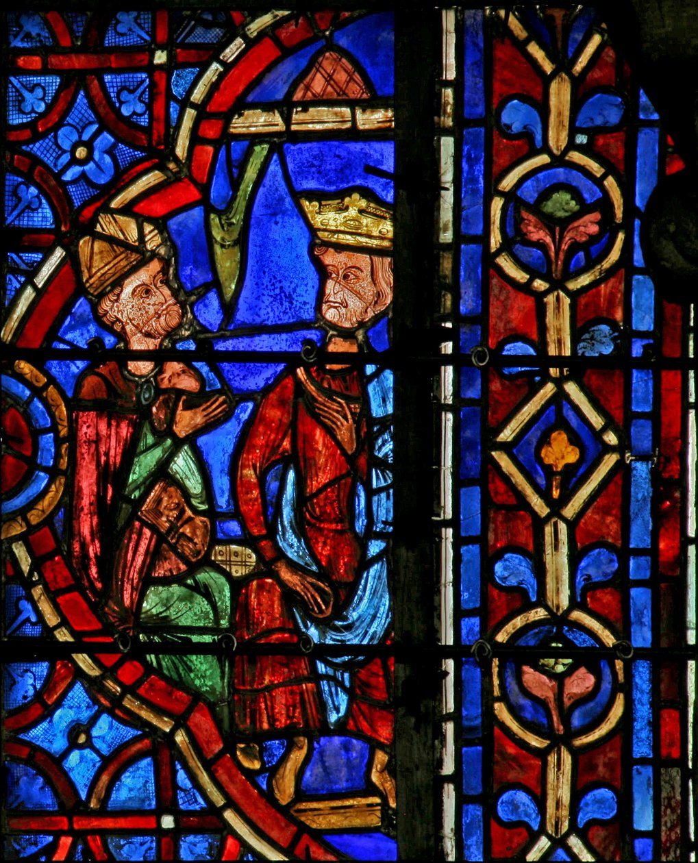St Thomas Becket recebido pelo rei francês (w18) de French School
