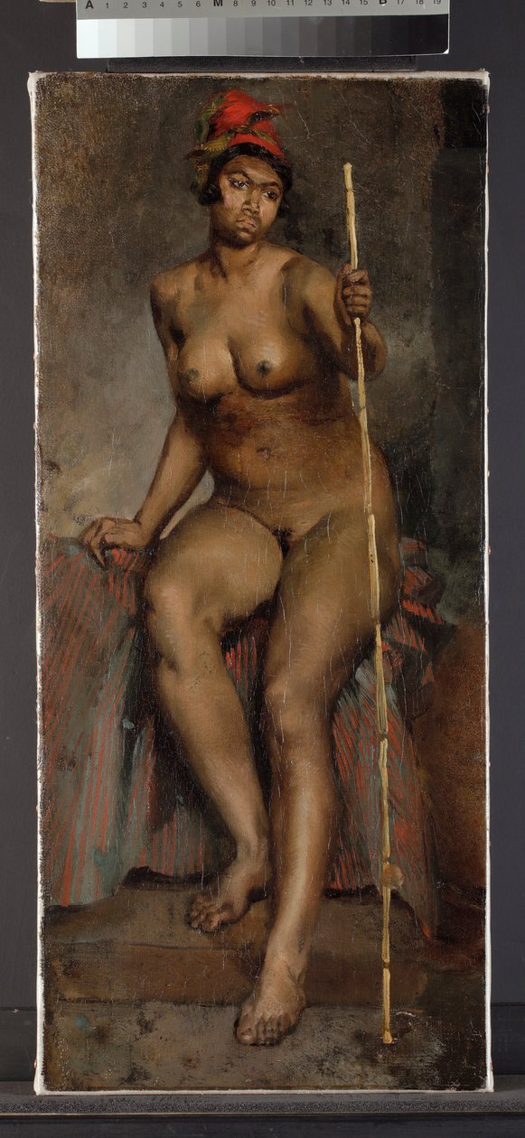 Estudo de uma mulata, 1820-25 de French School