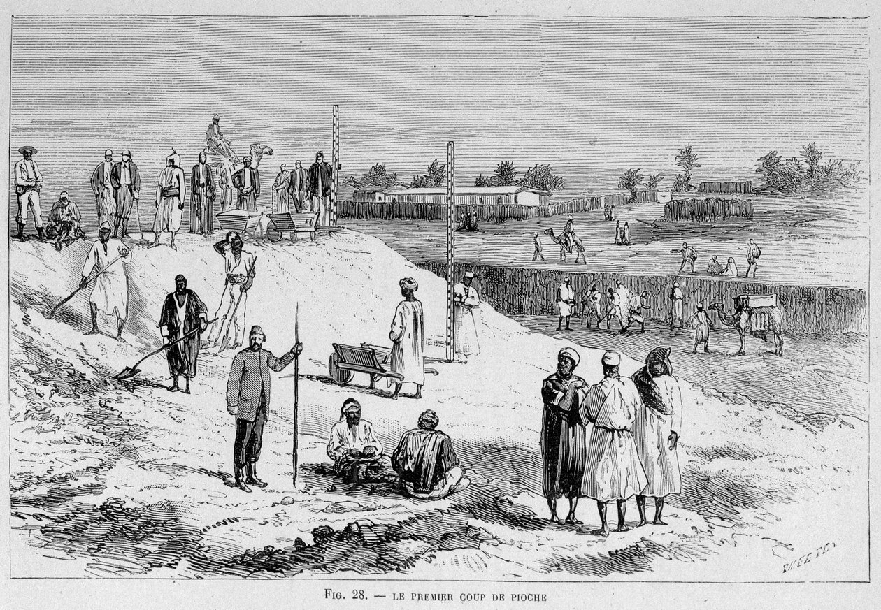Canal de Suez: a primeira escolha. de French School