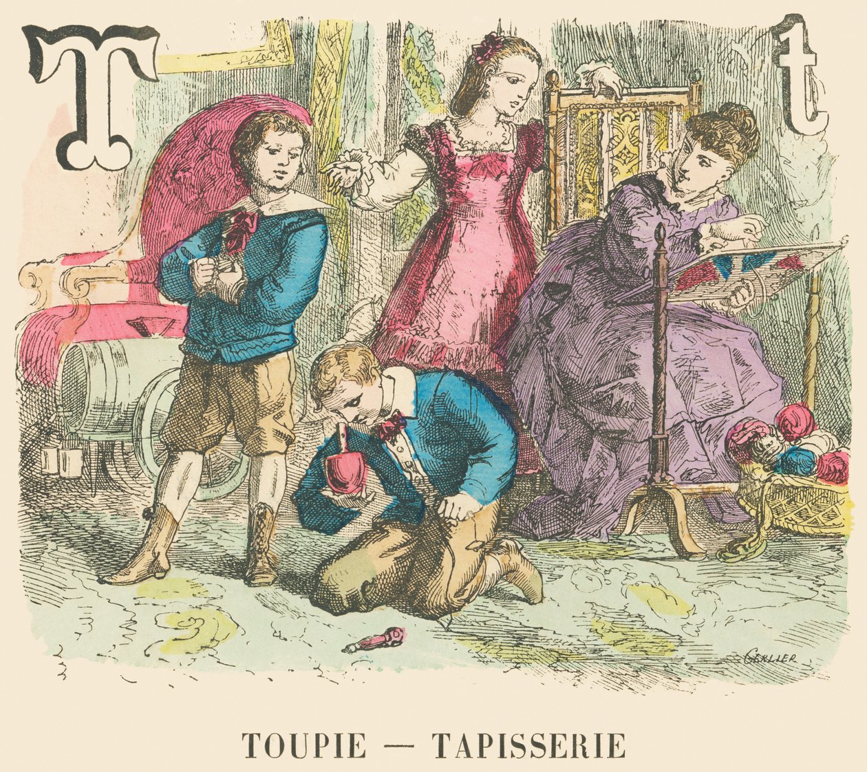 T: Top - Tapeçaria de French School