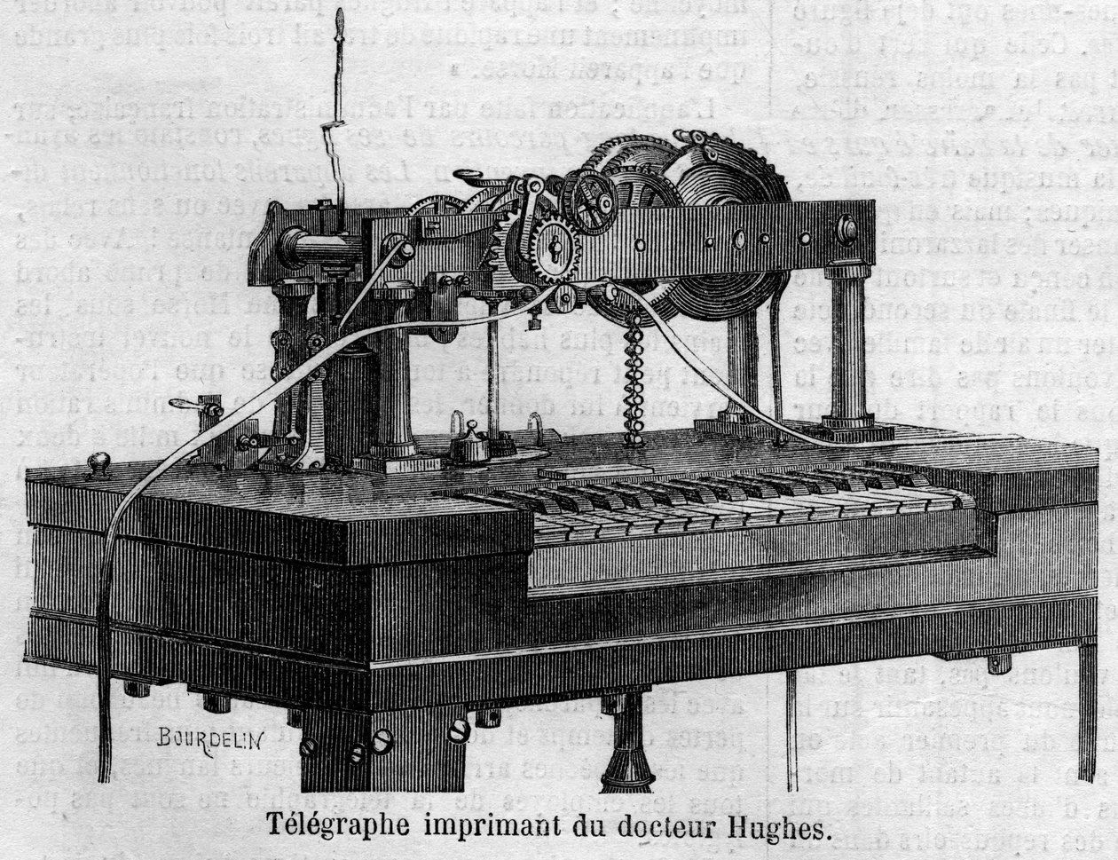Telégrafo do Dr. Hugues de French School