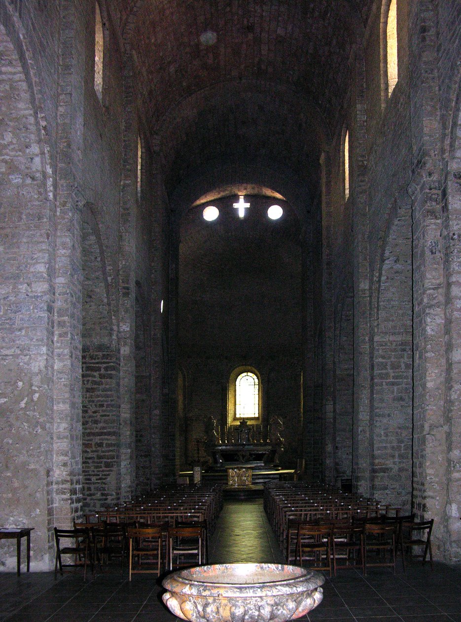 A igreja abacial de French School