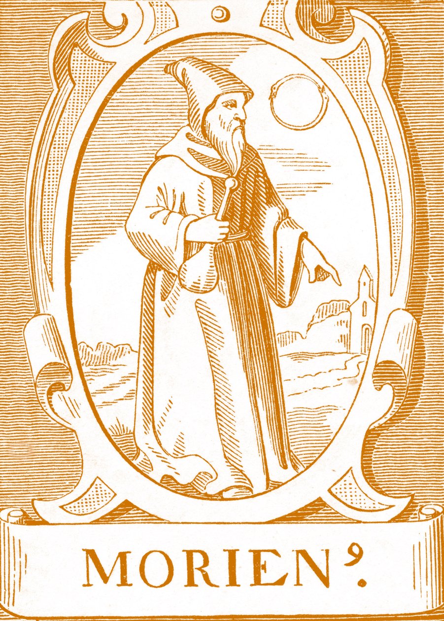 O Alquimista Morenius de French School