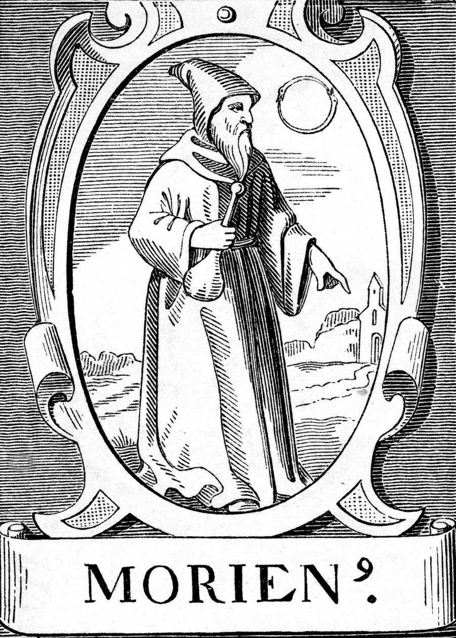 O Alquimista Morenius de French School